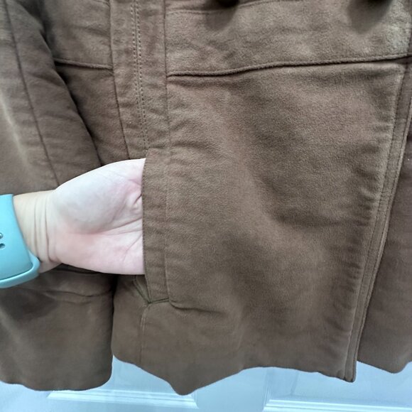 Brown Marc Jacobs Vintage Double Breasted Military Utility Jacket Size L - Picture 3 of 9